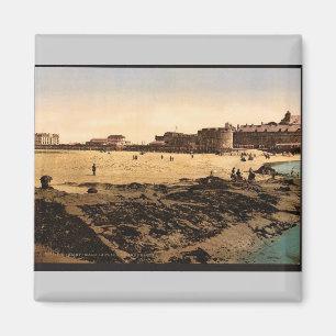 Aimant Échouez à marée basse, St Malo, cru Photoc de l