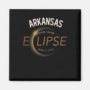 Aimant Éclipse solaire 2024 Total Éclipse solaire État Ar
