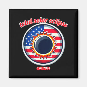 Aimant éclipse solaire d'Amérique texas 4.8.24 éclipse so