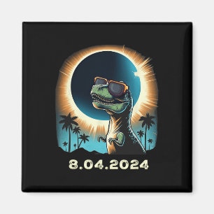 Aimant Éclipse Solaire Dino Avec Éclipse Solaire Gles