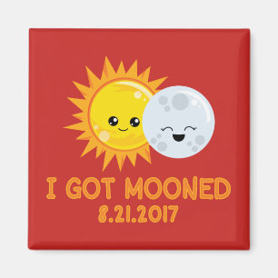 Aimant Éclipse solaire drôle   que j'ai obtenu musardé