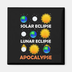 Aimant Éclipse solaire Éclipse lunaire Enseignant de scie