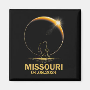 Aimant Éclipse Solaire Total Bigfoot 4.08.2024 Missouri