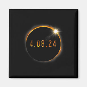 Aimant Éclipse solaire Totalité américaine Printemps 4082