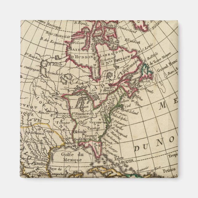 Aimant École d'Amérique du Nord (Devant)