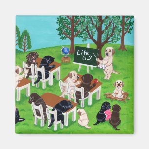 Aimant École de Labrador