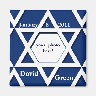 Aimant Économies de photo de Mitzvah de barre la date