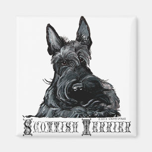 Aimant Écossais petit Terrier