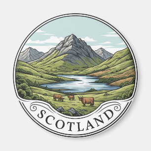 Aimant Écosse Scotland Highlands Travel