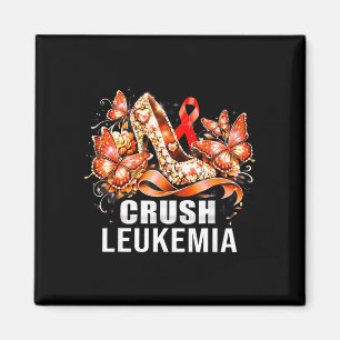 Aimant Écraser la leucémie cancer talons hauts fleur papi