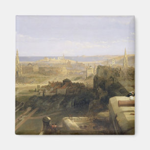 Aimant Edimbourg du château, 1847 (huile sur la toile)