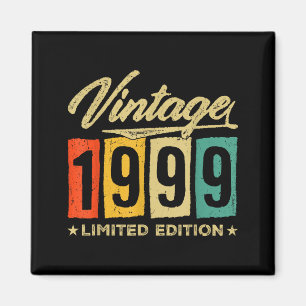Aimant Édition limitée Vintage 1999 27 ans 27e anniversai
