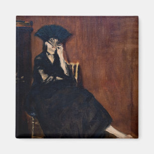 Aimant Edouard Manet - Berthe Morisot avec un éventail