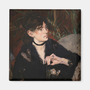 Aimant Edouard Manet - Berthe Morisot avec un ventilateur