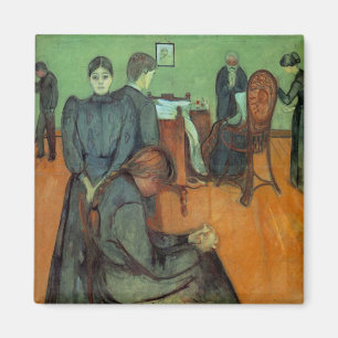 Aimant Edvard Munch - la mort dans l'infirmerie 1895