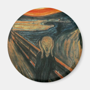 Aimant Edvard Munch - le cri perçant