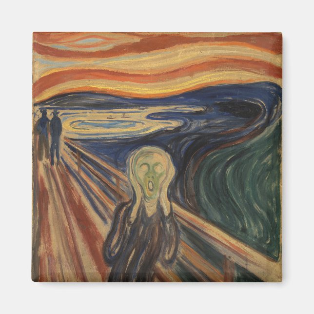 Aimant Edvard Munch Peinture The Scream (Skrik) 1910 (Devant)