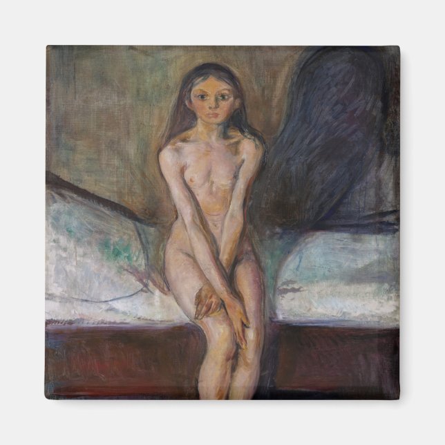 Aimant Edvard Munch - Puberté (Devant)
