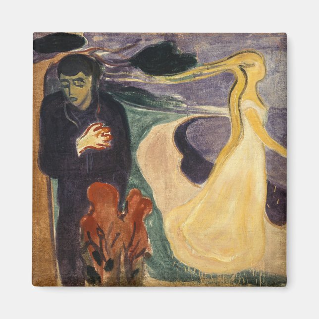 Aimant Edvard Munch - Séparation (Devant)