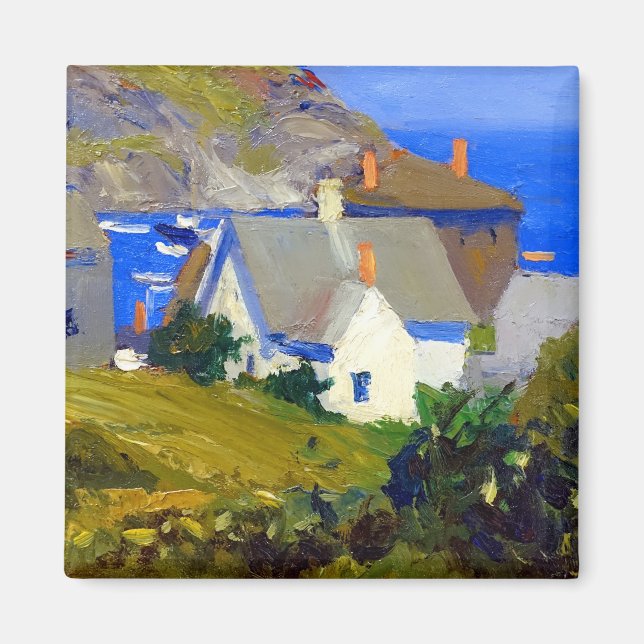 Aimant Edward Hopper Maisons Monhegan (Devant)
