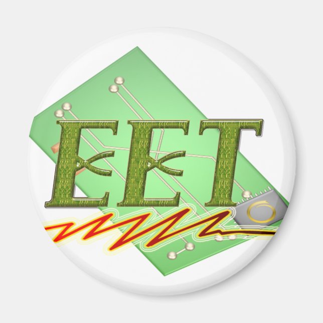 AIMANT EET - LOGO DE LA COMMISSION DES CIRCUITS TECHNIQUE (Devant)