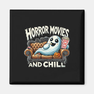Aimant Éffrayant Ghost Halloween Horreur Films Et Chill M