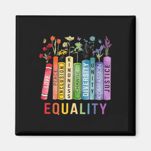 Aimant Egalité Bibliothèque Diversité Inclusion Kindness 