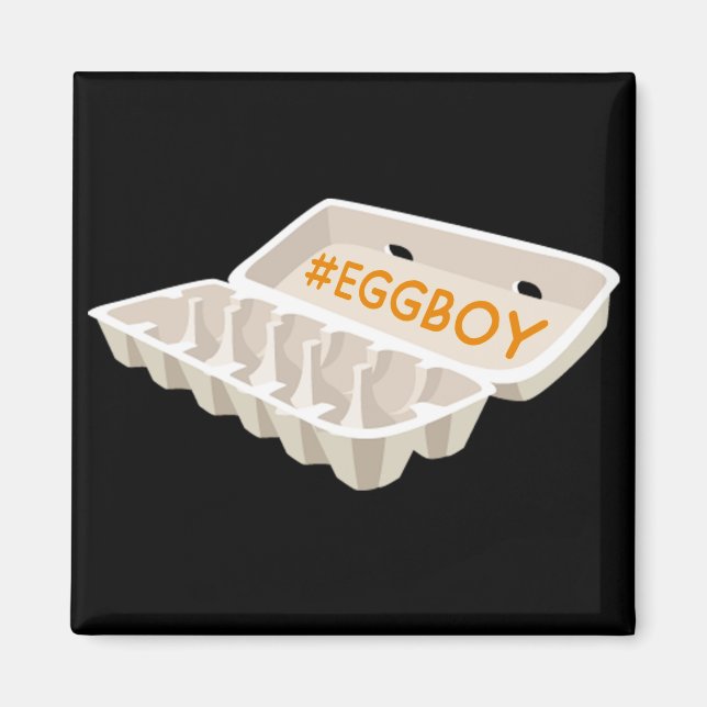Aimant Eggboy-Carton (Devant)