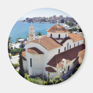 Aimant Église dans Sarande en Albanie