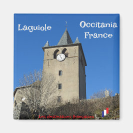 Aimant Église du village de Laguiole en France