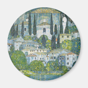 Aimant Église (Kirche) à Cassone par Gustav Klimt