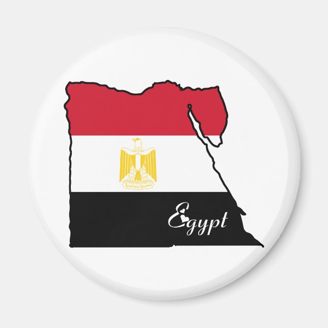 Aimant Égypte cool (Devant)