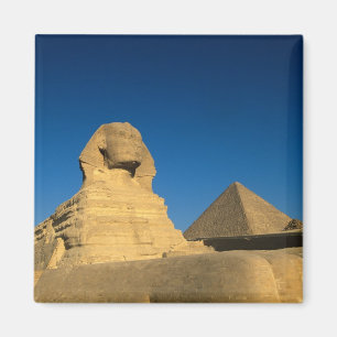Aimant Égypte, Giza, Le Sphinx, Ancien Empire, Unesco