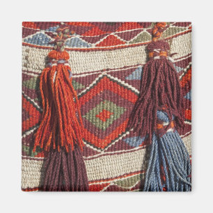 Aimant Egypte, Gizeh. Couverture de chameau dans les Pyra