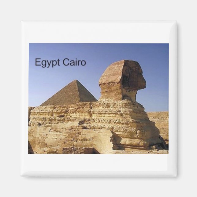 Aimant Egypte Le Caire Giza Sphinx (St.K. (Devant)