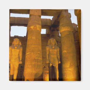 Aimant Égypte, Luxor. Temple de Karnack.