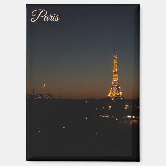 Aimant Eiffel Tower Paris at Sunset