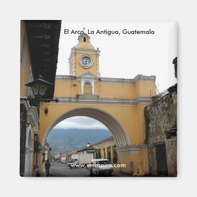 Aimant El Arco, La Antigua, Guatemala (Devant)