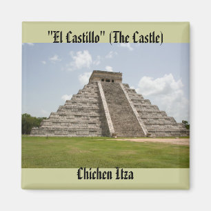 Aimant "El Castillo" (Le Château) à Chichen Itza