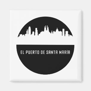 Aimant El Puerto de Père Noël Maria   villes d'Espagne