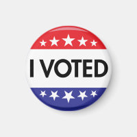 Élection 2020 du bouton J'ai voté