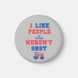 Aimant Election 2024 Kamala Harris Merch Comma La drôle