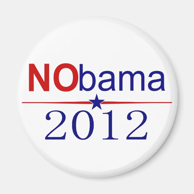 Aimant Élection de NObama 2012 (Devant)