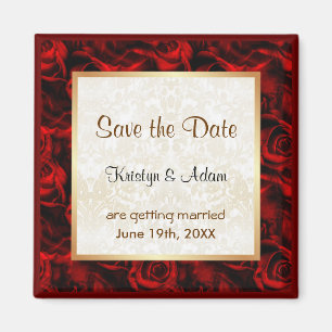 Aimant Élégance Red Rose