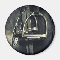 Élégant bâton d'argent sur selle d'équitation angl