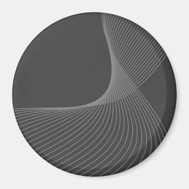 Aimant Elégant, chic, simple, moderne motif graphique (Devant)