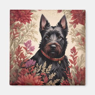 Aimant Elégant écossais Terrier Portrait de chien