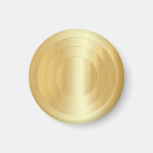 Aimant Elégant Modèle personnalisé tendance Gold Look
