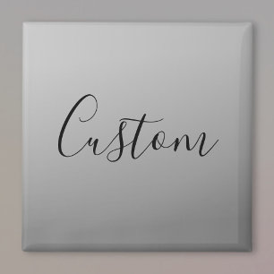 Aimant Élégant script moderne modifiable écriture de text