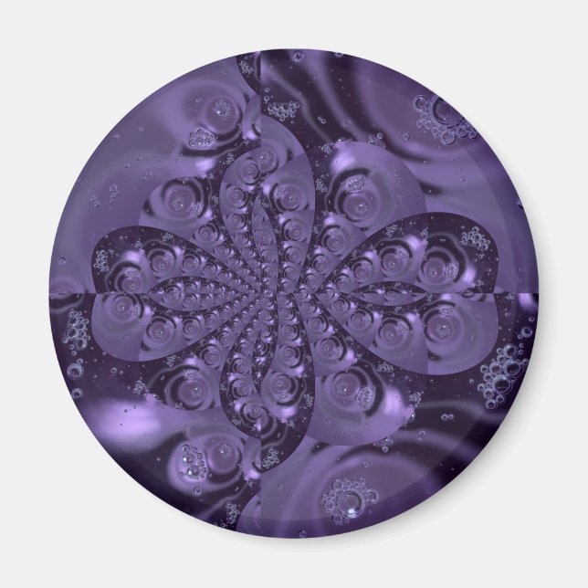 Aimant Élégante étincelle Royale Purple Liquide (Devant)